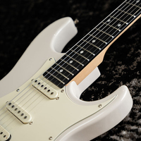 High-quality Custom-made 6-string Electric Guitar 22-fret Poplar Body C-shape Maple Neck Tech Ebony Fingerboard 6-point Tremolo