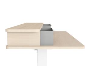 Đôi ngăn kéo đồ nội thất văn phòng nâng bảng văn phòng máy tính bàn với bộ nhớ chiều cao nút GHED121D-2P-S - Product Image 3