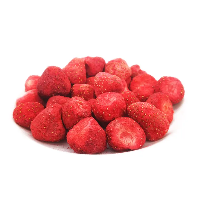 Popularly priced strawberry chips for fruit salad freeze dried fruits without sugar