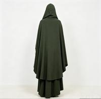 Ensemble de 3 pièces de vêtements de prière islamiques traditionnels en jersey de qualité supérieure, Abaya douce de Dubaï, Robe Khimar pour femmes musulmanes