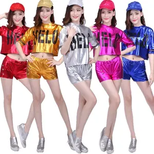 Neues Cheerleading Kostüm Performance Kleid Adult Female Modern Jazz Tanz kostüm Hip Hop Tanz kostüm