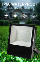 Reflector LED 50W Foco 220V Impermeable IP65 Lámpara de calle Cuadrado LED Reflector Luz de enfoque Luz de inundación al aire libre