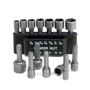 TOOLJOY Organisateur professionnel magnétique pour embouts hexagonaux, ensemble compact OEM à changement rapide, embouts de clé à douille avec clip de ceinture - Product Image 2