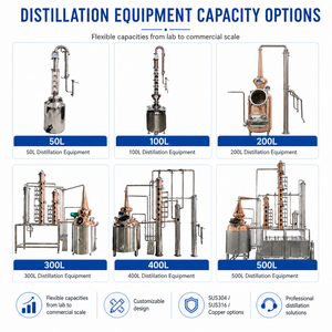 Distillatore Commerciale a Riflusso per Whisky in Rame/Acciaio Inox da 50L-2000L, Attrezzatura per Distillazione di Alcol all'Ingrosso - Product Image 3