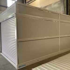 โรงงานรับผลิตตามสั่ง โกดังกลางแจ้ง โรงงาน โรงเก็บของในสวน โรงรถสำเร็จรูป บ้านพักพิงแบบพับได้ ตู้คอนเทนเนอร์ โรงจอด<span class=keywords><strong>รถ</strong></span> พร้อมประตูแบบม้วน - Product Image 2