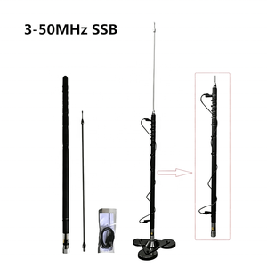 เสาอากาศสื่อสารวิทยุความถี่สูงแบบปรับได้ 7-50MHz สำหรับสถานีฐาน/เสาอากาศเคลื่อนที่ - Product Image 4