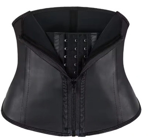 Beste korte torso latex tailletrainer shaper fajas colombianas reductoras afslankende korset 9&25 baleinen binnenhaken buitenrits - Product Image 2