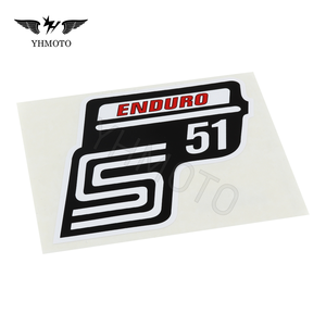 สติ๊กเกอร์ติดรถมอเตอร์ไซค์ YHMOTO ชุดสติ๊กเกอร์ PVC สำหรับ Simson S50 S51 S60 S70 SR50 SR80 KR51 KR52 โมเพด - Product Image 3