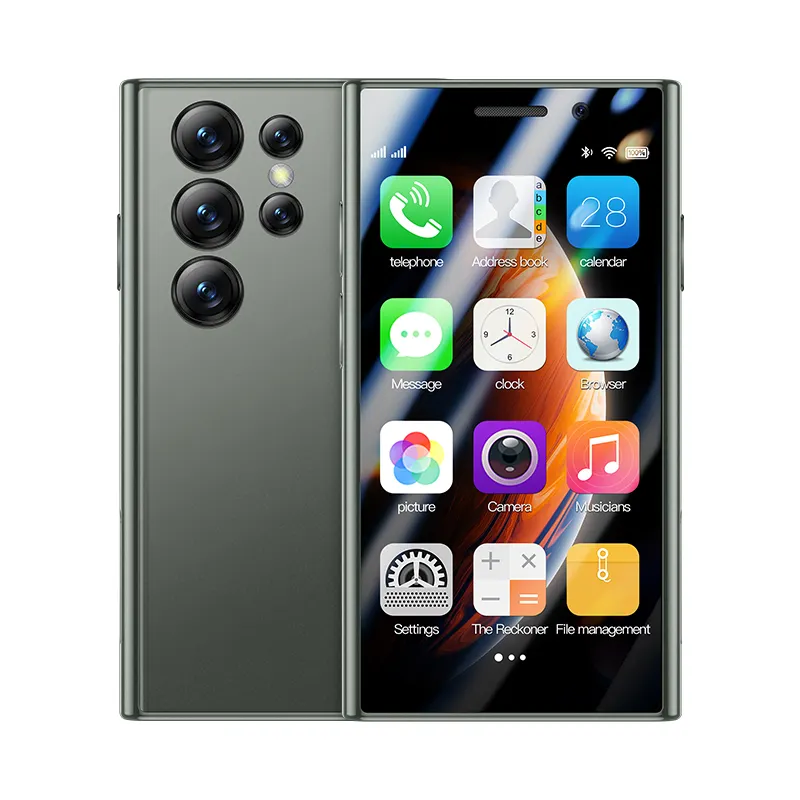 Siêu di động S23 Pro 4G mini điện thoại thông minh 3 inch màn hình 2GB + 16GB 3gram + 32GB Rom kép 3G Sim hỗ trợ Android 9 điện thoại di động