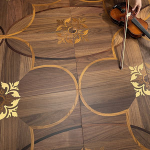 <span class=keywords><strong>Parquet</strong></span> en bois <span class=keywords><strong>Parquet</strong></span> en bois massif multicouche avec incrustation de cuivre en noyer noir acide <span class=keywords><strong>Protection</strong></span> de l'environnement - Product Image 3