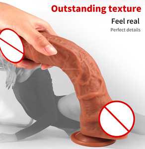Compra al por mayor: Dildos de silicona seguros para el cuerpo, pene artificial gigante de 6 pulgadas con textura de piel, dildo sexual con MOQ bajo, juguete sexual para adultos, caja de juguetes sexuales para hombre, set completo. - Product Image 4