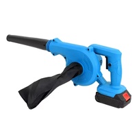 Sèche-cheveux à double usage avec sortie d'air turbine, batterie lithium 21V, pour usage domestique et industriel, volume d'air élevé