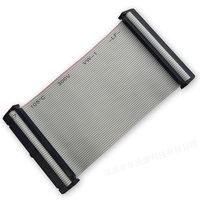 Flexibles 1,27mm 2,54mm Rastermaß 6 10 14 16 20 26 34 40 Pin FC-Steckverbinder Flachbandkabel IDC-Kabelkonfektion für Interne Verkabelung