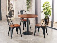 Prix DDP USA, livraison aux États-Unis, Chaise en métal pour restaurant, café, brasserie, chaise de salle à manger industrielle, chaise de bistrot de terrasse