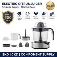 Presse-agrumes SHANGKAI 1,2 L 40 W avec patins anti-vibration, machine à jus de fruits frais à boire directement, presse-agrumes multifonction 100 %