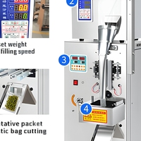 Machine d'emballage automatisée pour sachets de café, poudre, thé, aliments, en-cas, remplissage, scellage et emballage