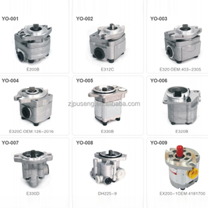 Pompe à engrenages hydraulique d'excavatrice, pompe de surpression et pompe <span class=keywords><strong>pilote</strong></span> adaptées aux pièces de machines de construction Kubota 15, 20, 25 - Product Image 6