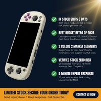 Consola Portátil Retro TRIMUI Smart Pro Linux, Pantalla IPS de 4.96 Pulgadas, 2 Colores Disponibles, Envío Rápido, Emulación, Venta al Por Mayor