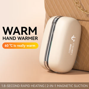 Calentadores de Manos Magnéticos Recargables 2 en 1, Calentadores de Manos Eléctricos Portátiles, Calentador de Bolsillo de Larga Duración con Calefacción Segura para el Invierno - Product Image 3