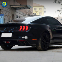 Feux arrière à LED YU GUANG pour Ford Mustang 2015-2023, lentille transparente, feux de jour DRL, feux arrière, clignotants, ensemble de feux arrière