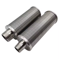 Tubes de filtre de fil de cale de haute précision avec la mini fente Tube d'écran de cale d'acier inoxydable 304 316L
