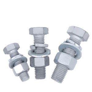 Bu lông đầu lục giác cường độ cao M8 M10 M12 M16 M20 Kích cỡ Bộ bu lông mạ kẽm nhúng nóng - Product Image 5