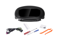 Tableau de bord numérique LCD YZ pour Volkswagen Golf 6 Scirocco Tiguan Passat B7 Jetta MK6 Touran, compteur de vitesse
