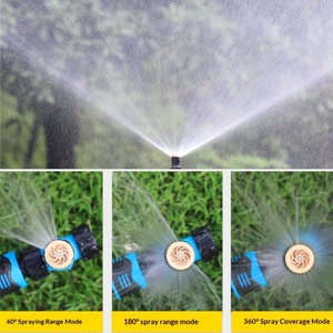 Arroseur de jardin automatique rotatif en métal à buse atomisatrice en forme d'éventail, dispositif d'irrigation <span class=keywords><strong>pour</strong></span> pelouse et jardin, type Magpie - Product Image 5