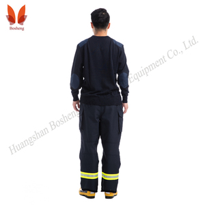 <span class=keywords><strong>Pull</strong></span> ignifuge pour <span class=keywords><strong>pompier</strong></span> en aramide à manches longues avec col en forme de cœur et vêtements de travail pour la lutte contre les incendies - Product Image 4