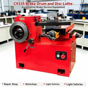 Tour à freins et disques à double fonction C9335, machine d'entretien de freins automobile à haute efficacité - Product Image 2