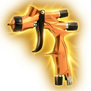 Pistola <span class=keywords><strong>de</strong></span> Pulverización Neumática ROKO 7800 Ultra para Reparación <span class=keywords><strong>de</strong></span> Carrocerías <span class=keywords><strong>de</strong></span> Aluminio, Alimentación por Gravedad, Soporte OEM, Boquilla <span class=keywords><strong>de</strong></span> 1.3 mm, Acabado Fino, Certificación CE 1 - Product Image 1
