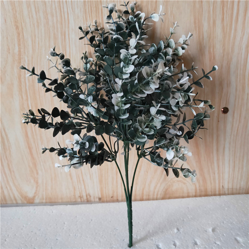 5 fork small money leaf white green
