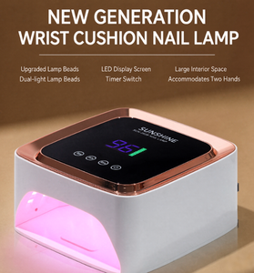 Lampe à ongles rechargeable à séchage rapide avec capteur de lumière rouge – Séchoir à ongles LED UV pour salon et usage domestique - Product Image 2