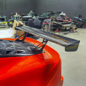 Lightweight AF Type Carbon <b>Rear</b> <b>Spoiler</b> For Lotus Exige V6 Fully Adjustable Blade 1650mm - Product Image 2
