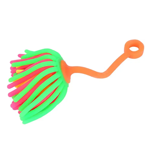 2025 Factory TPR Elastic Toy Yoyo Noodle Toy String Stretch and Spin Stress Puffer Ball Toy for Children Promotional - Product Image 6