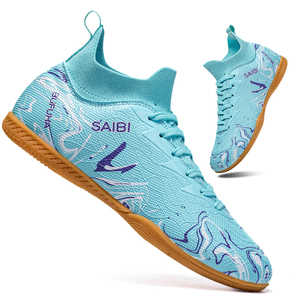 Chaussures de <span class=keywords><strong>futsal</strong></span> d'intérieur de haute qualité pour adultes, semelles plates, résistantes à l'usure et antidérapantes, chaussures d'entraînement personnalisables OEM/ODM - Product Image 5