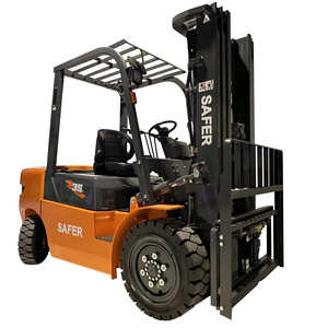 SAFER Carretilla elevadora diesel <span class=keywords><strong>3</strong></span> <span class=keywords><strong>Ton</strong></span> <span class=keywords><strong>3</strong></span>,5 <span class=keywords><strong>Ton</strong></span> 5 <span class=keywords><strong>Ton</strong></span> diesel Isuzu Motor Carretilla elevadora Precios para la venta con motor EURO 5 - Product Image 1