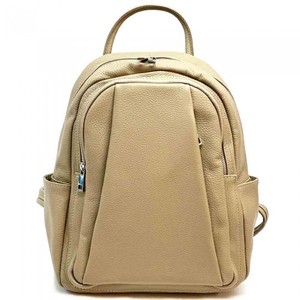 Women Stylish Genuine Leather <b>Backpack</b> Designed with Functional Multi Pocket Layout Zipper Closure for School Travel Office Work - Product Image 5