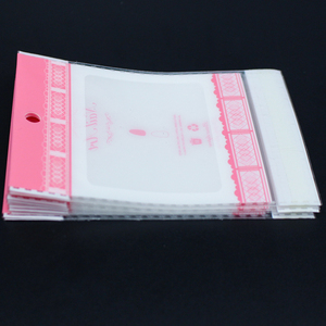 Bao bì OPP tự dính túi may mặc túi trong suốt tùy chỉnh OPP nhựa gói an ninh in offset <span class=keywords><strong>Bopp</strong></span> túi với van - Product Image 3