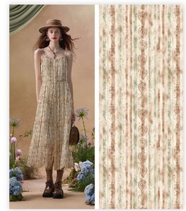 Custom Floral Printed Cotton <strong>Cloth</strong> - <strong>Small</strong> Flower Pattern Muslin/Voile/Duck Canvas | Cotton Poplin &amp; Lawn Dressmaking Fabric - Product Image 5
