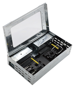 Kim loại rõ ràng Nắp nhân Đạo Chuột bẫy dễ dàng sử dụng động vật gặm nhấm trạm mồi hộp Chuột - Product Image 3