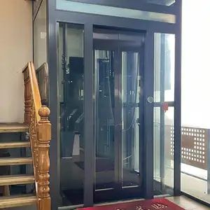 Electric Passenger Elevators Suppliers Automatic Lift Villa Elevator 220V 600KG Home Elevator