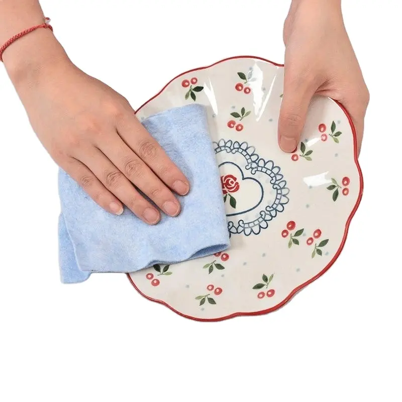 Doux pour la peau 100% naturel coquille de noix de coco fibre de lavage serviette cuisine vaisselle chiffons chiffon de nettoyage ménage chiffons de lavage