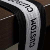 Bande élastique douce jacquard tissée sur mesure à faible MOQ pour sous-vêtements, boxers et shorts pour hommes