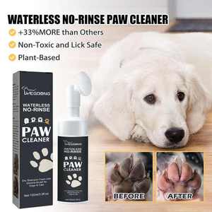 Custom Logo Natural Waterless No-rinse Dry Shampoo Foam With Silicon Brush for Pet Dog Paw Cleaner - Product Image 4