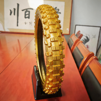 Neumático de Motocicleta con Carcasa Extra Reforzada 60/100-14 Y186, Color Personalizado de Fábrica, Carcasa Absorbente de Impactos, Neumático MX para Gobi Desert Raid