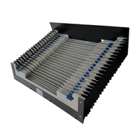 Housse de protection télescopique pour machine CNC, soufflet d'orgue, couvercle rétractable, résistant à l'eau, à la poussière et à la chaleur, en nylon accordéon