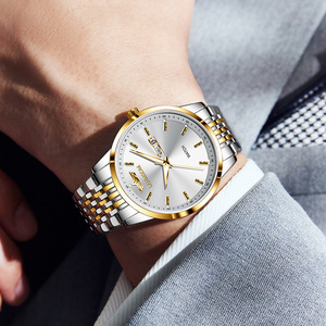 New ultra-thin business men's watch with dual <b>calendars</b>, water-resistant, luminous, fully automatic for men - Product Image 5