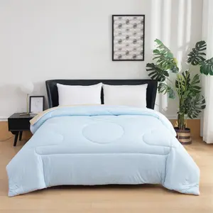 Double-Sided Cooling Comforter Blanket For Night Sweats Hot Sleepers Summer Quilt