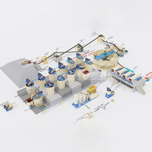 Thiết bị tuyển quặng vàng đá đáng tin cậy 500 tấn/ngày, nhà máy chế biến tách vàng từ mạch thạch anh, nhà máy lọc cyanua CIL - Product Image 2